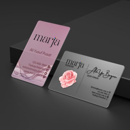 Transparan Kartvizit