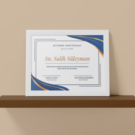 Sertifika Baskısı