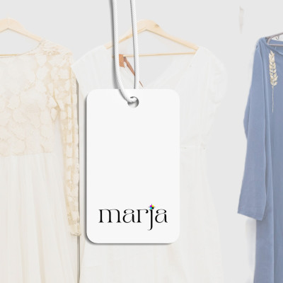 Kod:O-COK Kabartma laklı standart kalınlıkta kağıtlı ürün etiketi